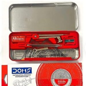 Doms red color geometry box