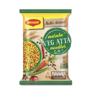 Maggi nutri-licious masala veg atta noodles 72.5g