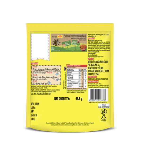 Maggi Cheesy Tomato Twist Pazzta (pasta) 68.5g