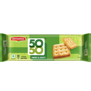 Britannia 50-50 biscuit 62.8g