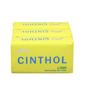 Cinthol lime soap 3n 125g each